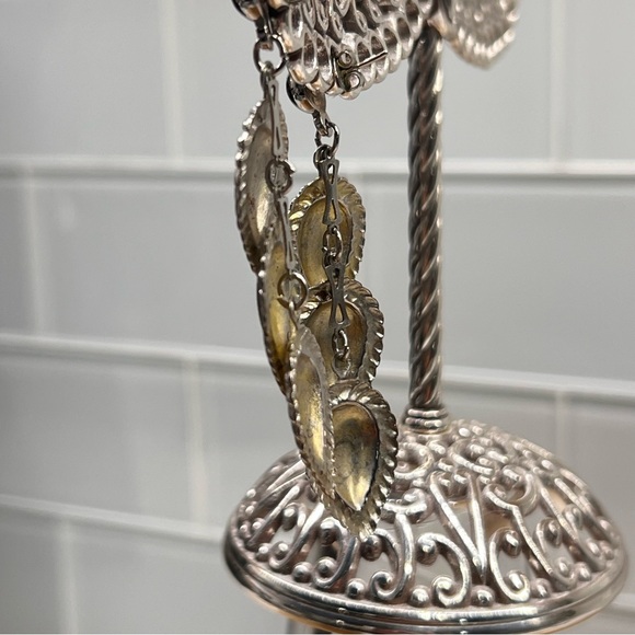 Vintage Chacha Earings, Pierced Dangly Earrings - Picture 2 of 4